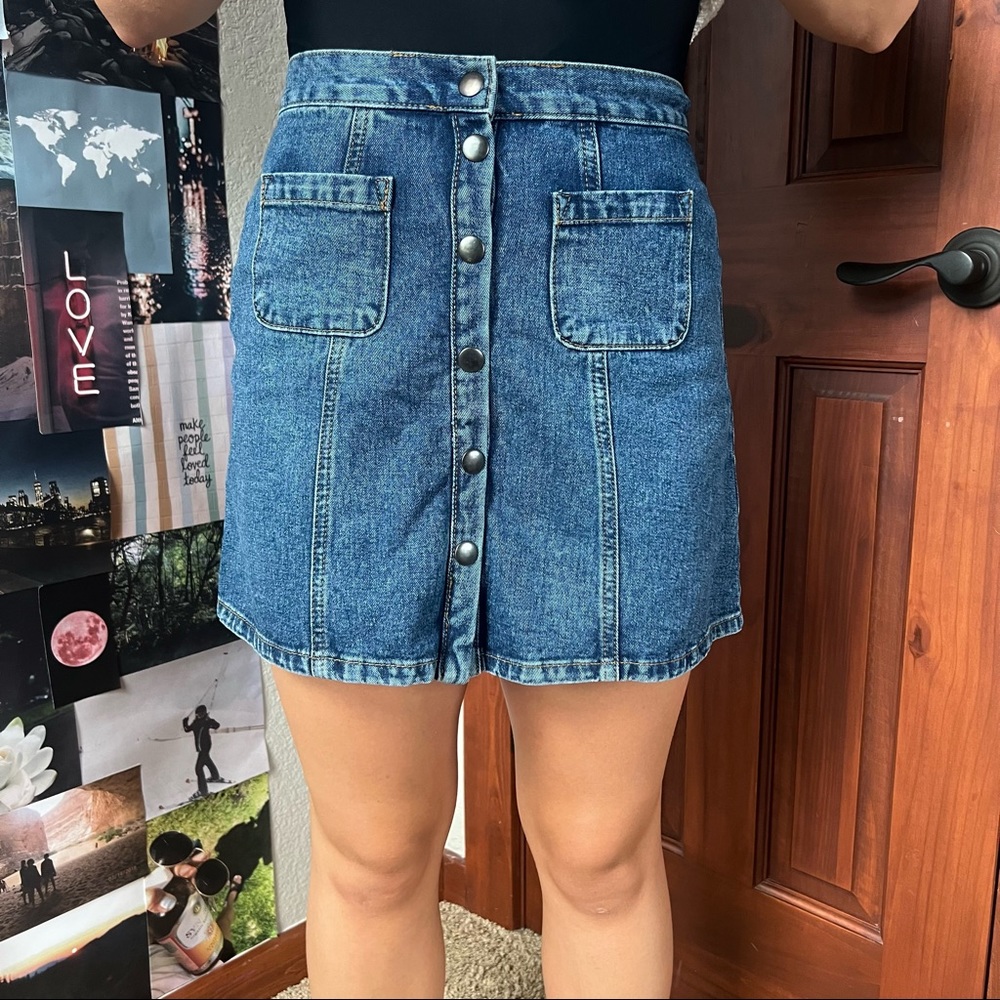 New BDG Denim Skirt
